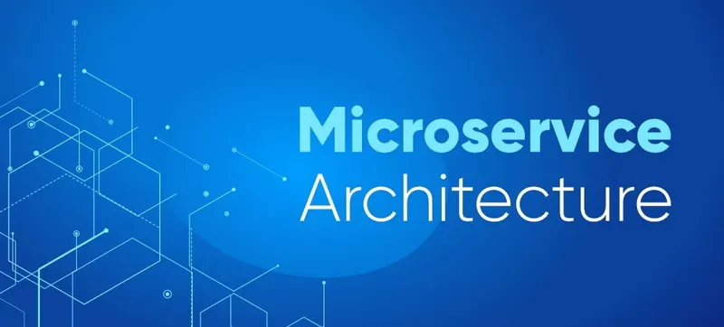 Diagram with the label Microservices Architecture